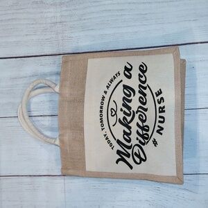 New handmade Canvas tote
